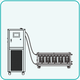 Microchannel reactor with process temperature control system